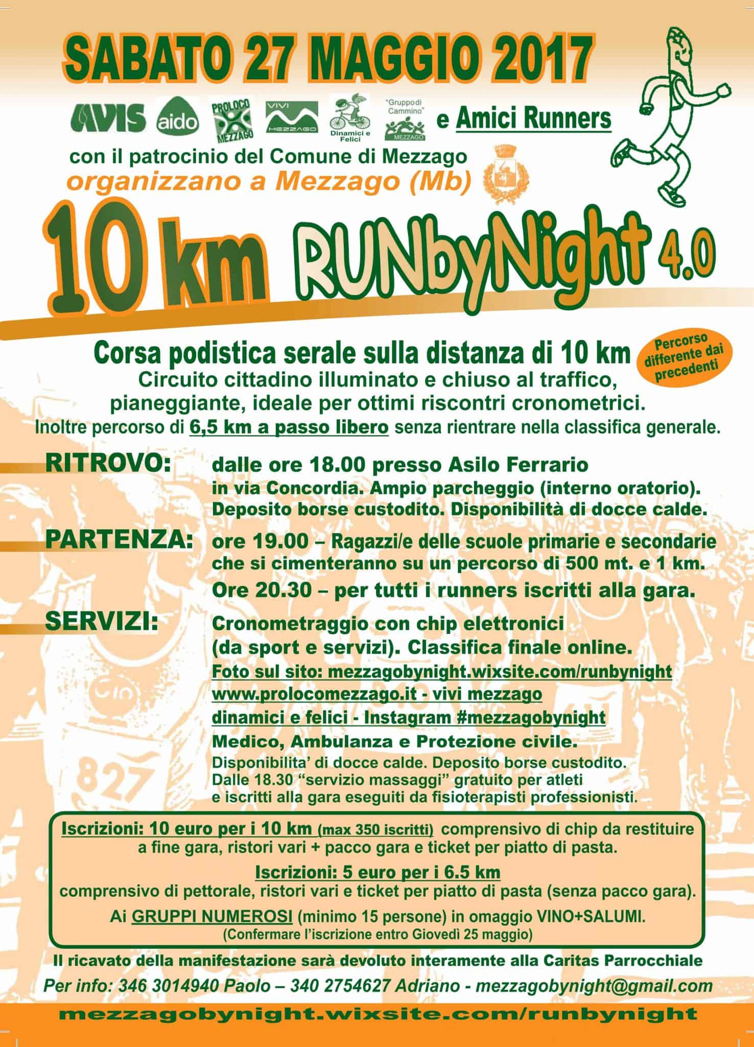 Mezzago Run By Night 4.0 2017