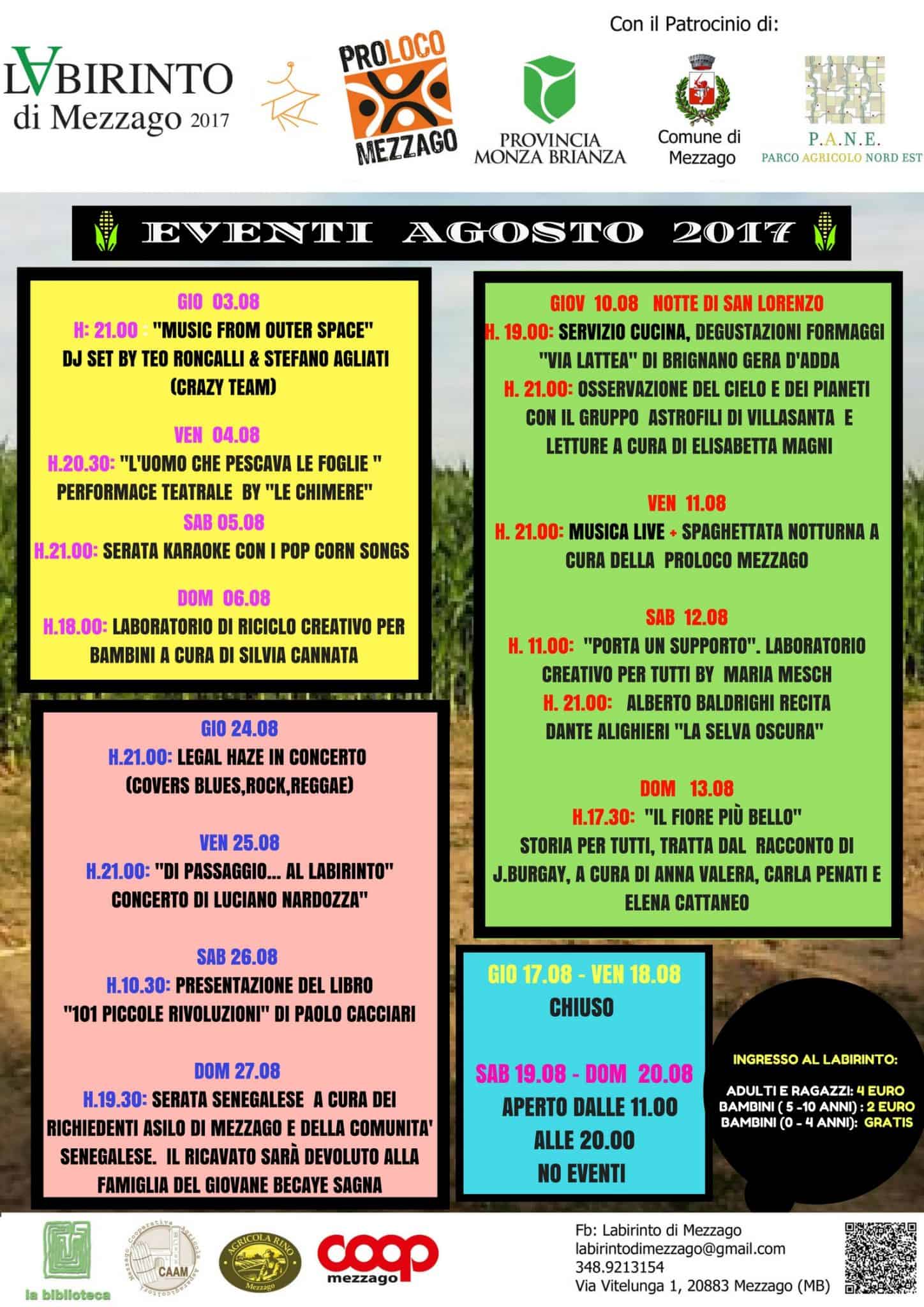 Inaugurazione Labirinto di Mezzago