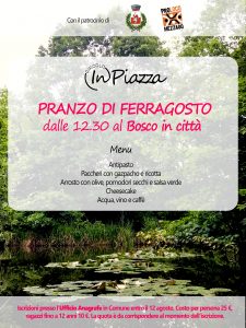 Pranzo di ferragosto @ Bosco in citta' @ Bosco in citta' | Mezzago | Lombardia | Italia