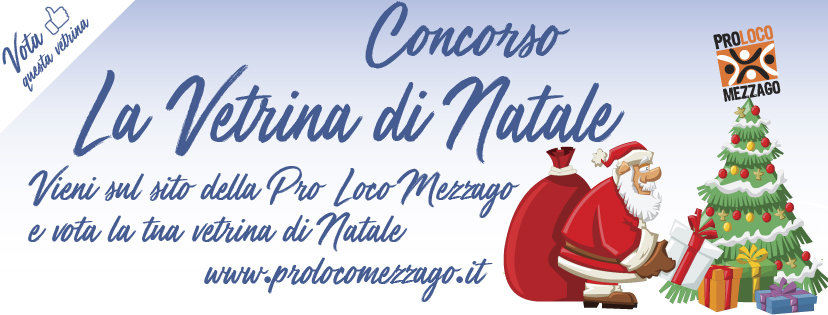 LA VETRINA DI NATALE 2017