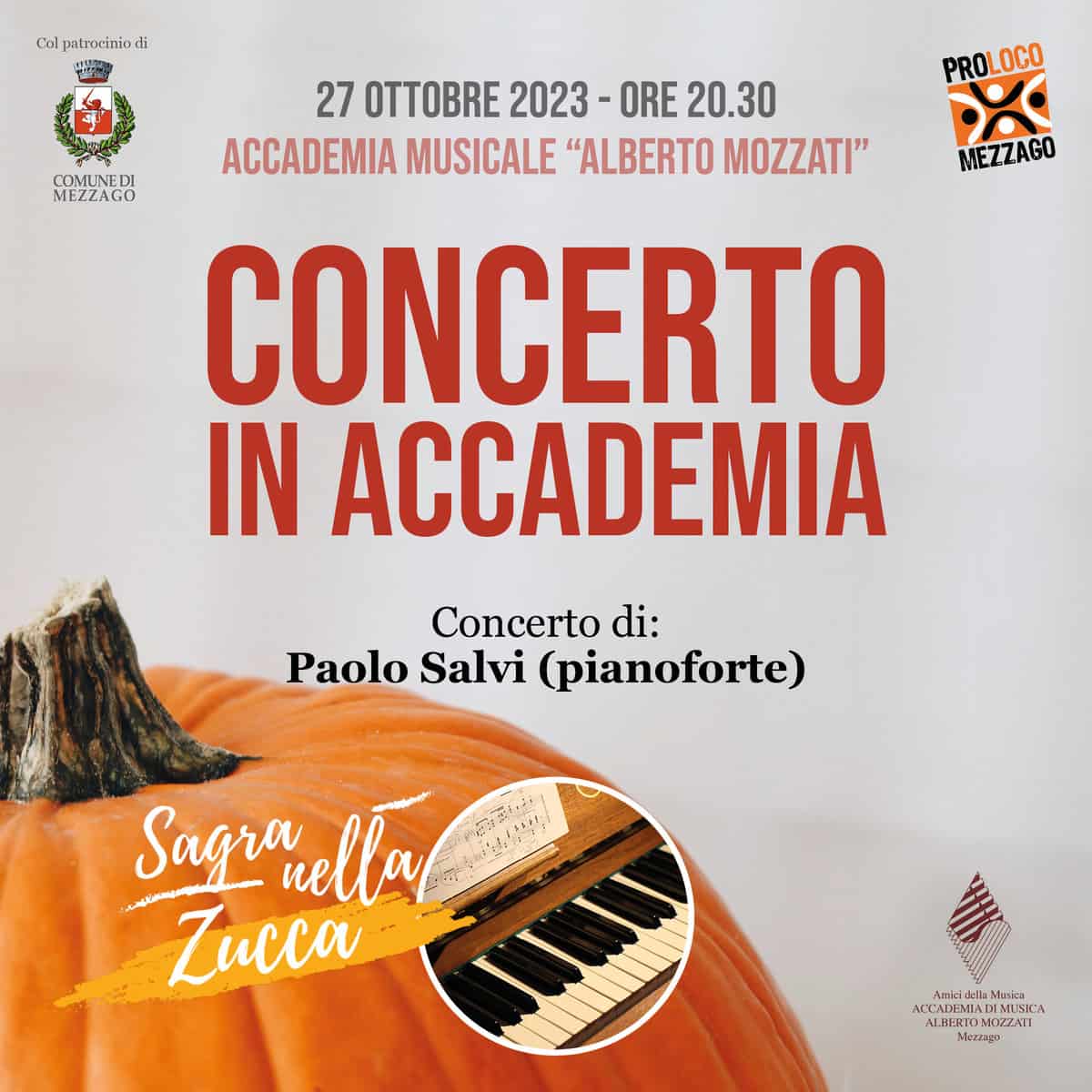 27 Ottobre 2023 Concerto in Accademia
