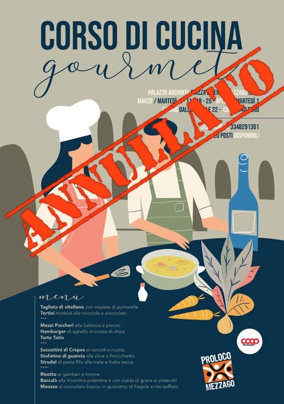 corso di cucina gourmet - marzo 2025 - Mezzago